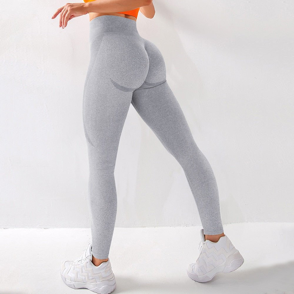 Seamless Legging Yoga Pants Sports Clothing Solid Gym PANTS High Waist Full Length Workout Leggings for Fittness Yoga Leggings - Yallafit