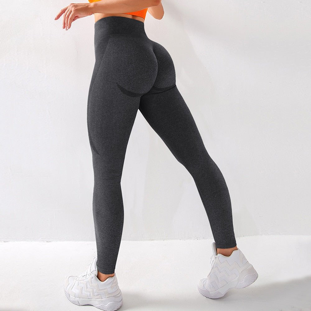 Seamless Legging Yoga Pants Sports Clothing Solid Gym PANTS High Waist Full Length Workout Leggings for Fittness Yoga Leggings - Yallafit
