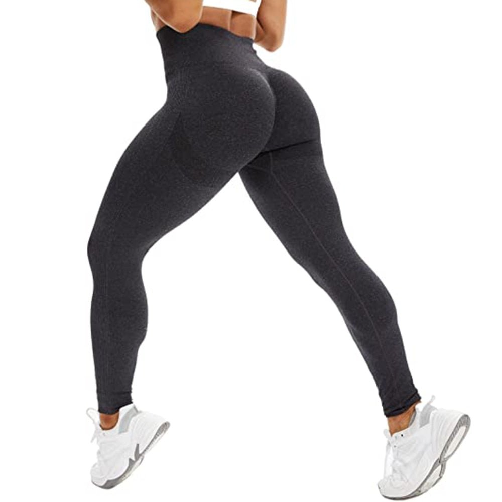Seamless Leggings Fitness Booty Yoga Pants Women High Waist Workout Running Activewear Push Up Sports Clothing Gym Girl Tights - Yallafit