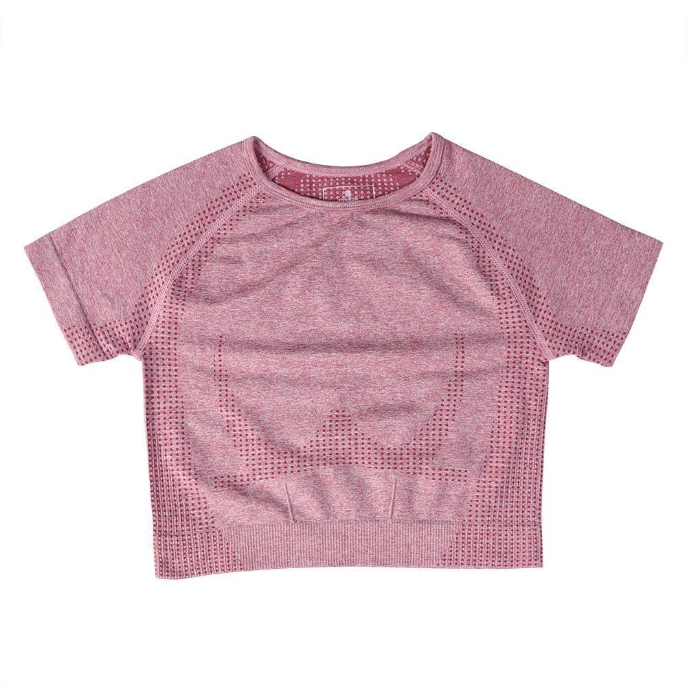 Seamless Yoga Top Long Sleeve Workout Tops for Women Fitness Vital Gym Crop Top Athletic Gym Shirt Women Sportswear Short Active - Yallafit 0