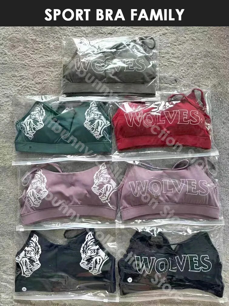 She Darc Wolves Sport Gym Skinny Tanks & Camis Workout Fitness Sexy Sporty Women Clothing Bodybuilding Running Darcs Bras - Yallafit