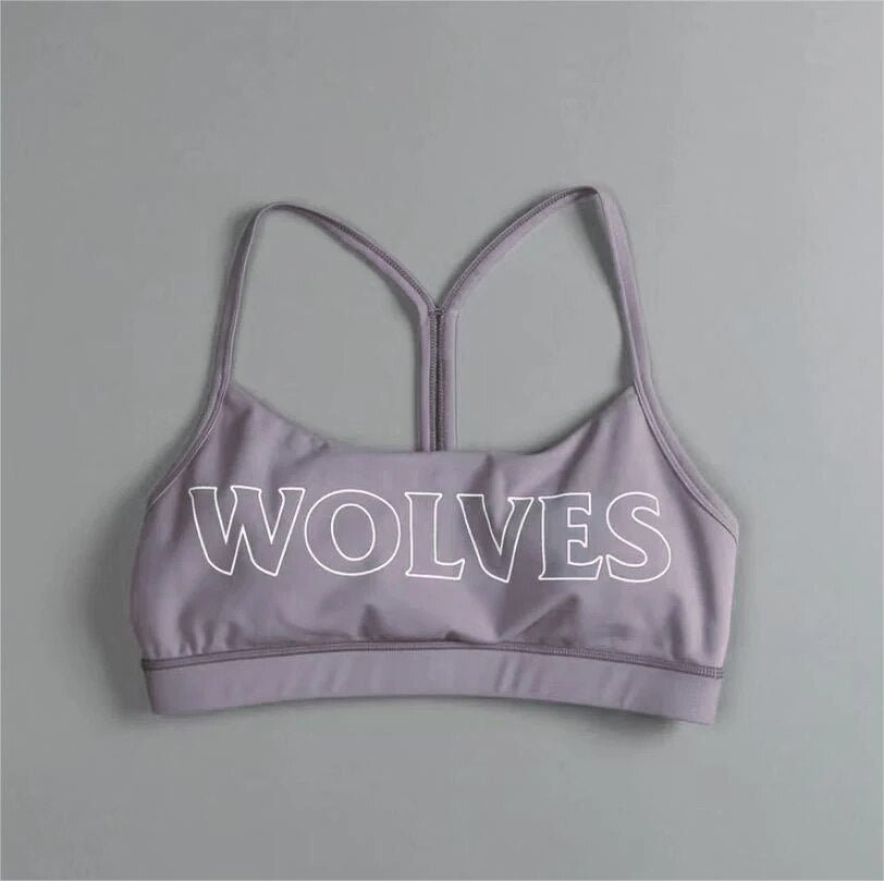She Darc Wolves Sport Gym Skinny Tanks & Camis Workout Fitness Sexy Sporty Women Clothing Bodybuilding Running Darcs Bras - Yallafit