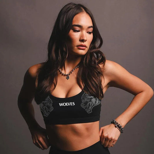 She Darc Wolves Sport Gym Skinny Tanks & Camis Workout Fitness Sexy Sporty Women Clothing Bodybuilding Running Darcs Bras - Yallafit