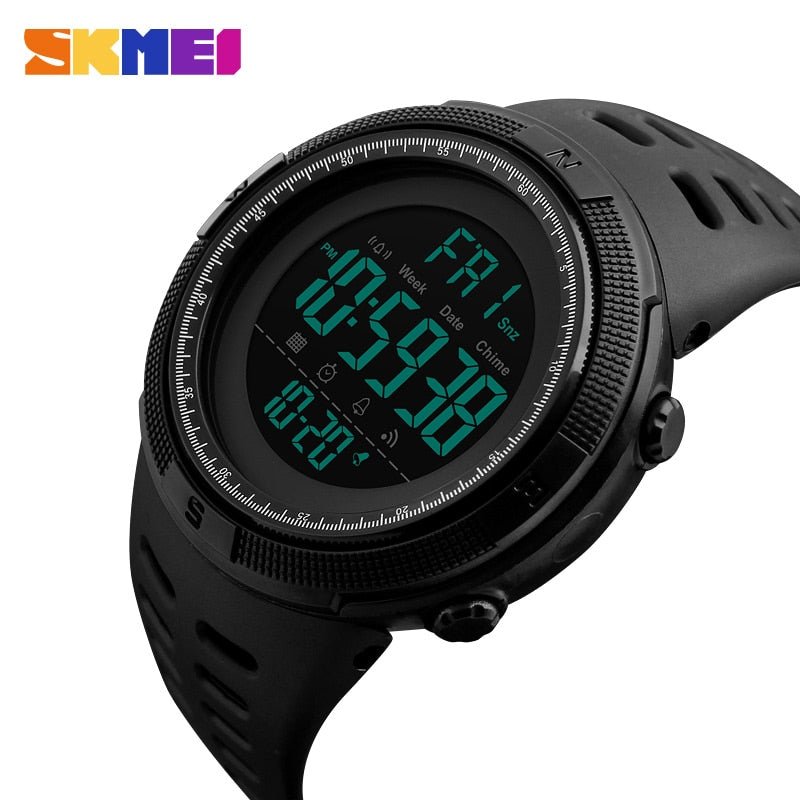 SKMEI Brand Men Sports Watches Fashion Chronos Countdown Waterproof LED Digital Watch Man Military Wrist Watch Relogio Masculino - Yallafit 0