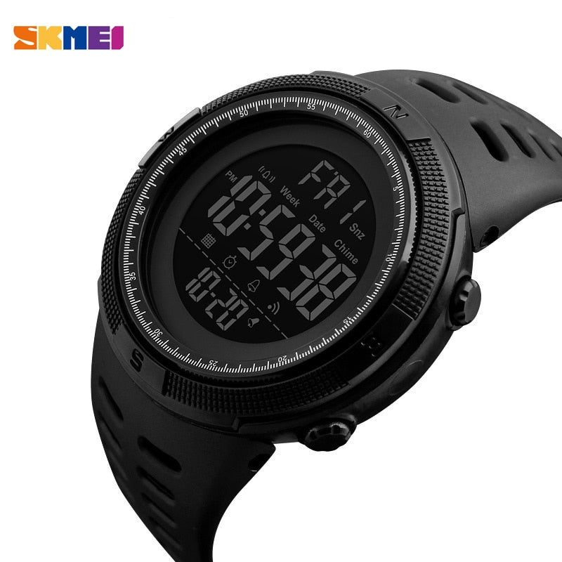 SKMEI Brand Men Sports Watches Fashion Chronos Countdown Waterproof LED Digital Watch Man Military Wrist Watch Relogio Masculino - Yallafit 0
