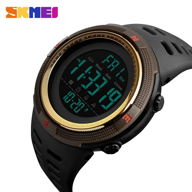 SKMEI Brand Men Sports Watches Fashion Chronos Countdown Waterproof LED Digital Watch Man Military Wrist Watch Relogio Masculino - Yallafit 0