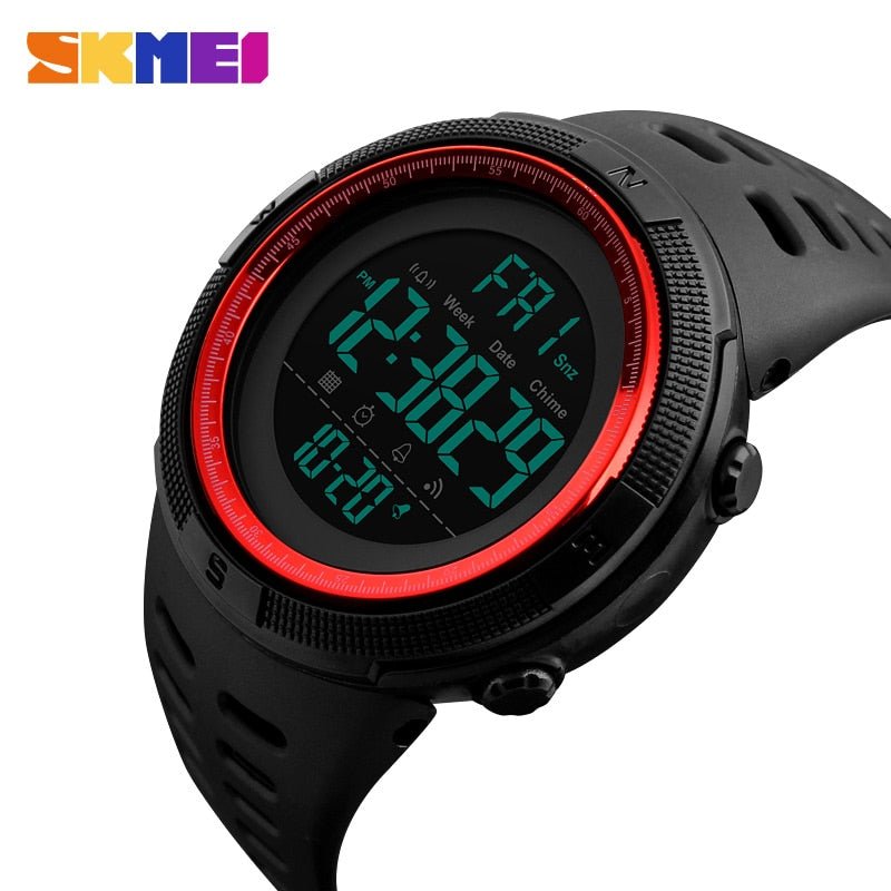 SKMEI Brand Men Sports Watches Fashion Chronos Countdown Waterproof LED Digital Watch Man Military Wrist Watch Relogio Masculino - Yallafit 0