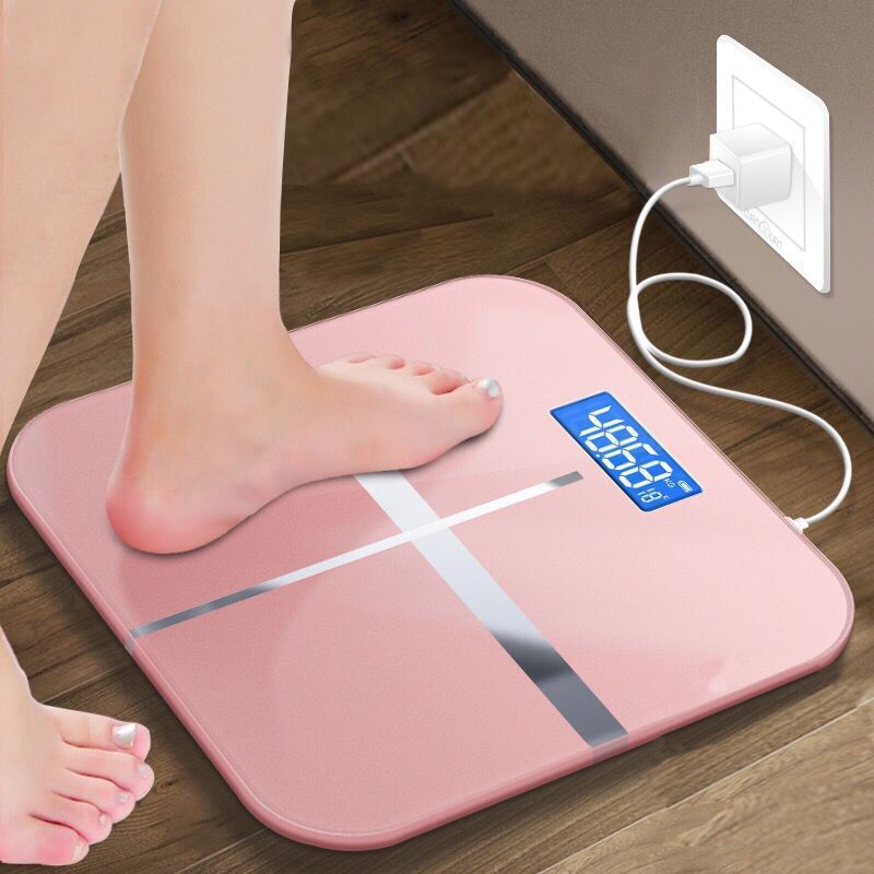 Smart Electronic Scales Weight scale Smart Health Scale Solid Color Household Precision Weight Measurement LED Digital - Yallafit 0
