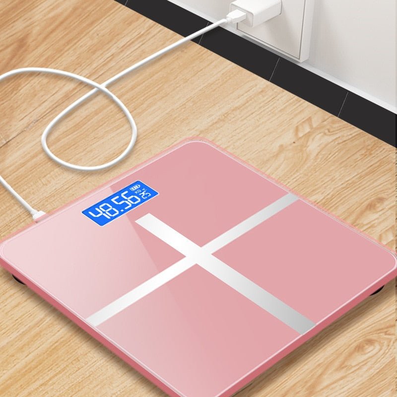 Smart Electronic Scales Weight scale Smart Health Scale Solid Color Household Precision Weight Measurement LED Digital - Yallafit 0