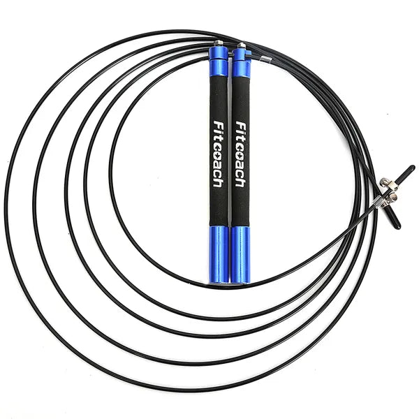 Speed Jump Rope Ball Bearing Metal Handle Sport Skipping,Stainless Steel Cable Crossfit Fitness Equipment - Yallafit