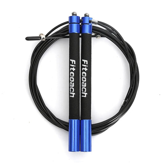 Speed Jump Rope Ball Bearing Metal Handle Sport Skipping,Stainless Steel Cable Crossfit Fitness Equipment - Yallafit