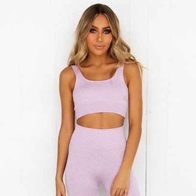 Sport Bra Top Fitness Women Yoga Bra Gym Push Up Seamless Sports Bra High Impact Brassiere Sport Femme Sports Wear For Women Gym - Yallafit 0