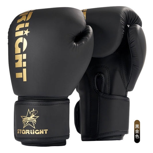 Sports Jia Boxing Glove Professional Adult Sanda Muay Thai Combat Fighting Boxing Gloves Boys and Girls Training Sandbag - Yallafit