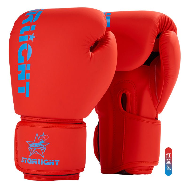 Sports Jia Boxing Glove Professional Adult Sanda Muay Thai Combat Fighting Boxing Gloves Boys and Girls Training Sandbag - Yallafit