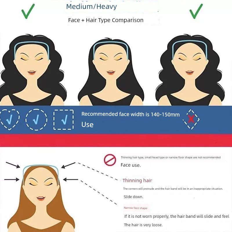 Square Glasses Summer Fixed Headband - Yallafit