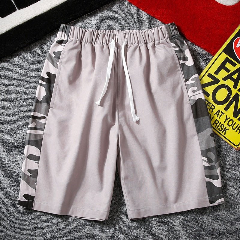 Summer Cotton Mens Shorts New Casual Linen Shorts Breathable Big Size 4XL Beach Soild Sweatshorts Joggers Patchwork Short Pants - Yallafit 0