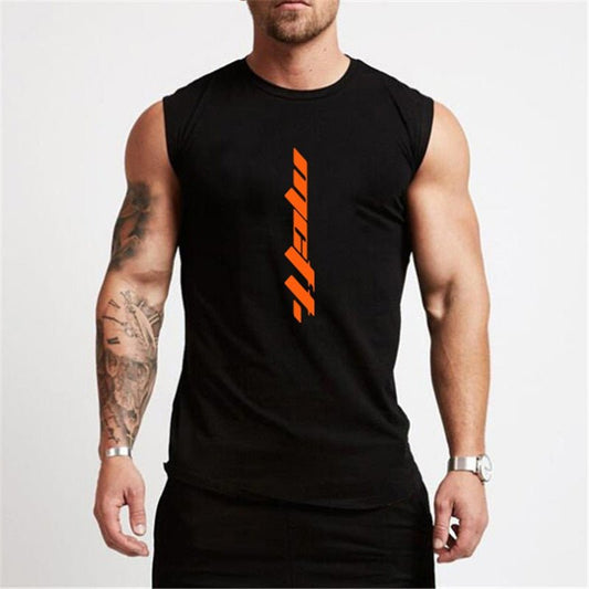 Summer Gym Tank Top Men Workout Sleeveless Shirt Bodybuilding Clothing Fitness Mens Sportswear Muscle Vests Men Tanktops - Yallafit