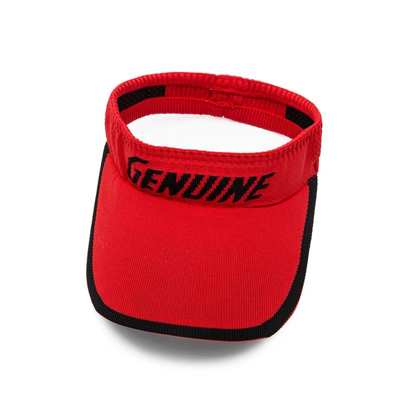 Summer Sun Visors Hat Caps Sports Quickly Dry Sun Hats Visors Sports Sun Visors For Women Genuine Black White Beach Sun Hat - Yallafit 0