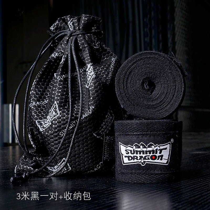 Summitdragon Non-Stretch Cotton Boxing Bandage Thai Boxing Sanda Boxing Bandage No Pilling Boxing Gloves Boxing Hand Wrap - Yallafit