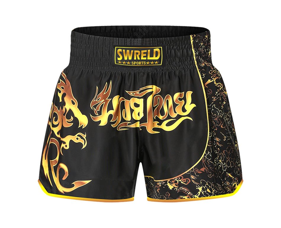 Swrold Venom Muay Thai Shorts Fight Sports Pants Boxing Sanda Wrestle Pants Training Professional Men Women Game Pants - Yallafit