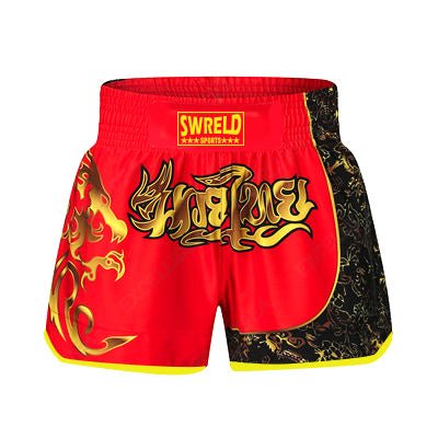 Swrold Venom Muay Thai Shorts Fight Sports Pants Boxing Sanda Wrestle Pants Training Professional Men Women Game Pants - Yallafit