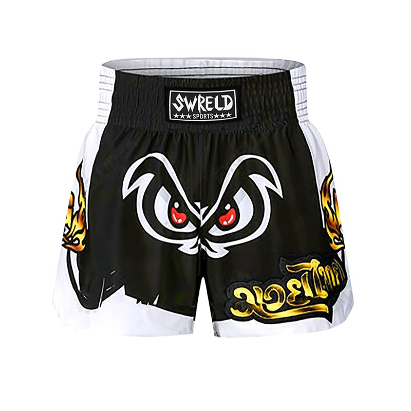 Swrold Venom Muay Thai Shorts Fight Sports Pants Boxing Sanda Wrestle Pants Training Professional Men Women Game Pants - Yallafit