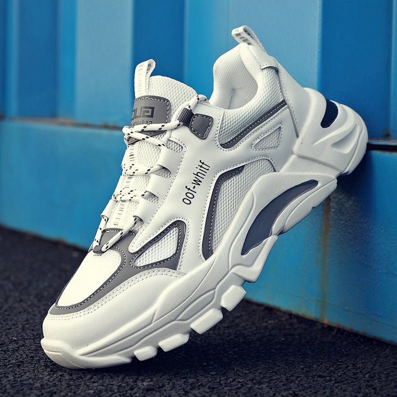 Thick Sole Casual Running Teen Trend Non Slip Men's Shoes - Yallafit