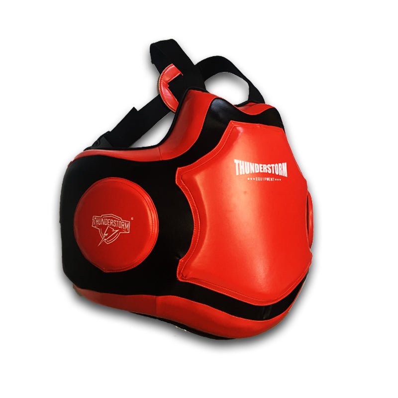 Thunder Boxing Thickened Chest Target Pad Sanda Muay Thai Chest Protection Fight Training Waist Pad Whip Leg Side Kick Target Waist Protection Protective Gear - Yallafit