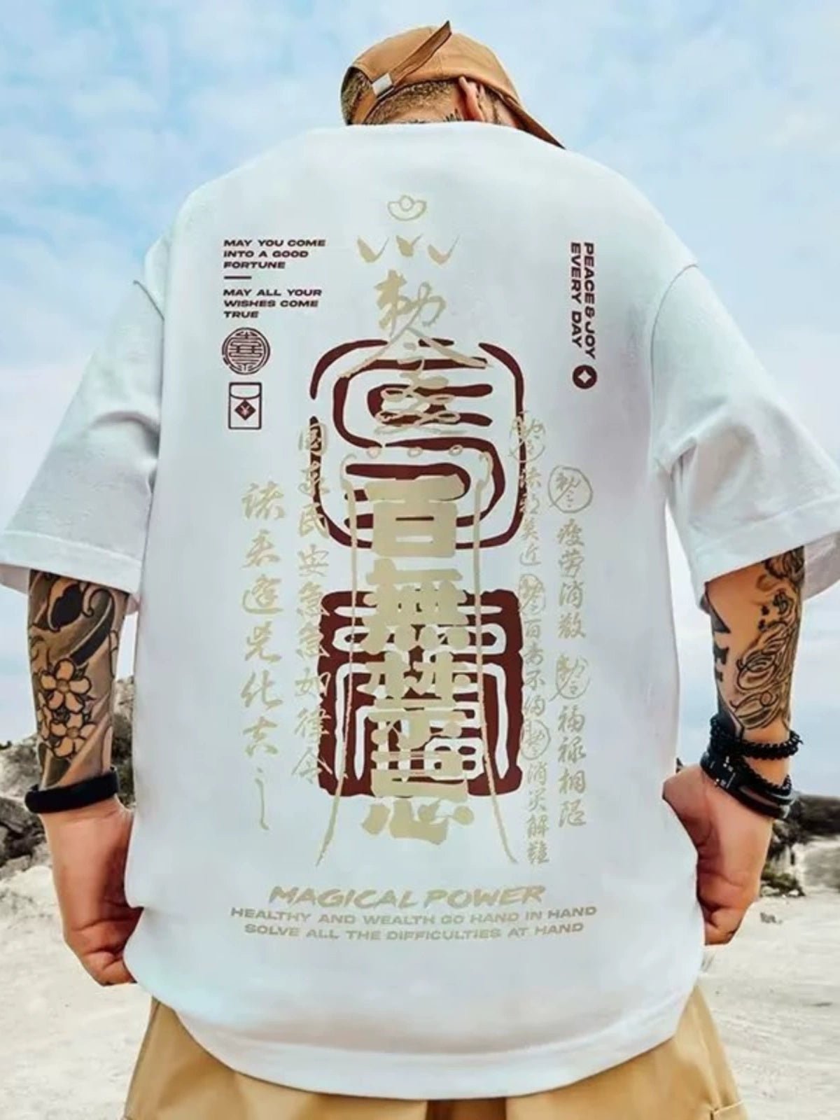 Trendy 150.00kg plus Size Fatty Loose All-Match Short Sleeve T-shirt - Yallafit