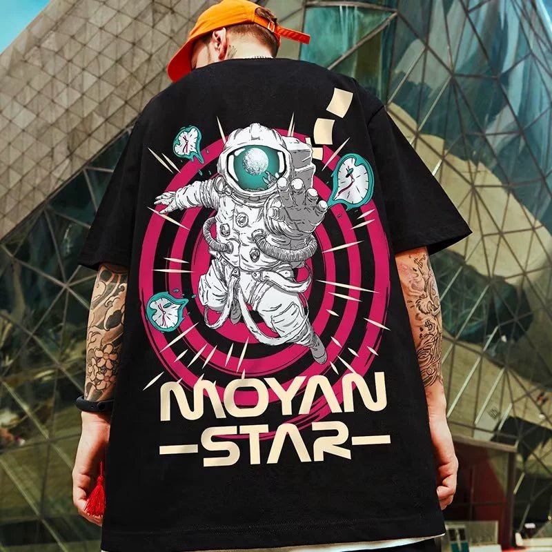 Trendy 150.00kg plus Size Fatty Loose All-Match Short Sleeve T-shirt - Yallafit