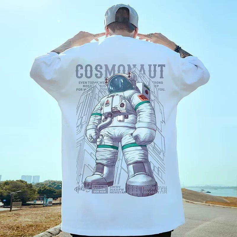 Trendy 150.00kg plus Size Fatty Loose All-Match Short Sleeve T-shirt - Yallafit