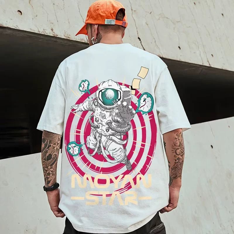 Trendy 150.00kg plus Size Fatty Loose All-Match Short Sleeve T-shirt - Yallafit