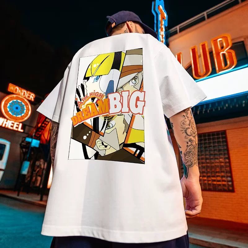 Trendy 150.00kg plus Size Fatty Loose All-Match Short Sleeve T-shirt - Yallafit