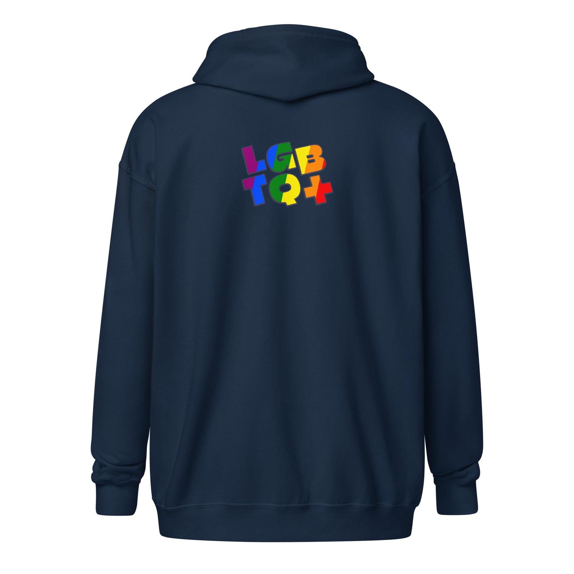 Unisex heavy blend zip hoodie - LGBTQ - Yallafit