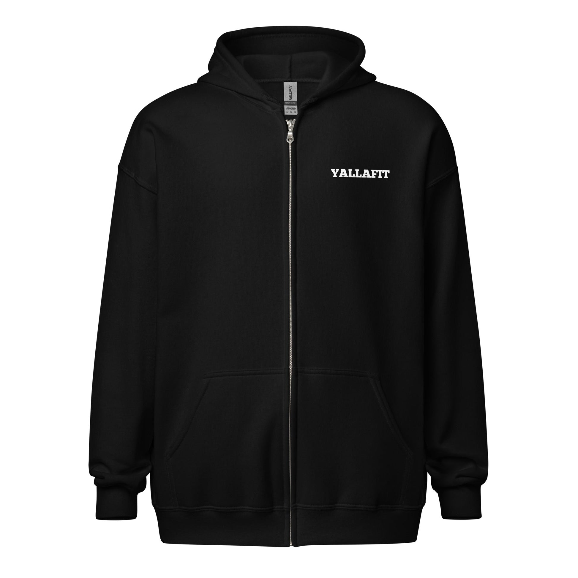 Unisex heavy blend zip hoodie - LGBTQ - Yallafit