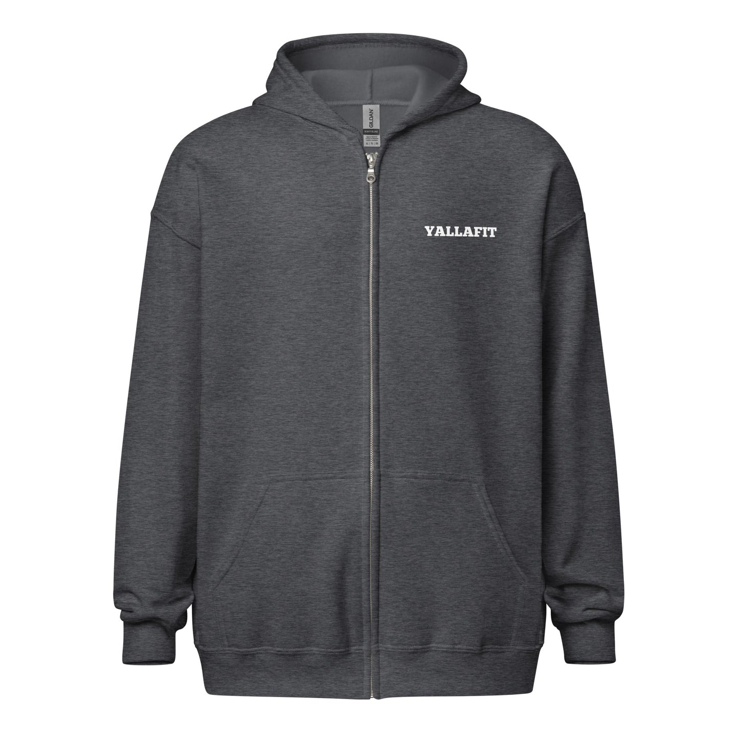 Unisex heavy blend zip hoodie- LGBTQ - Yallafit