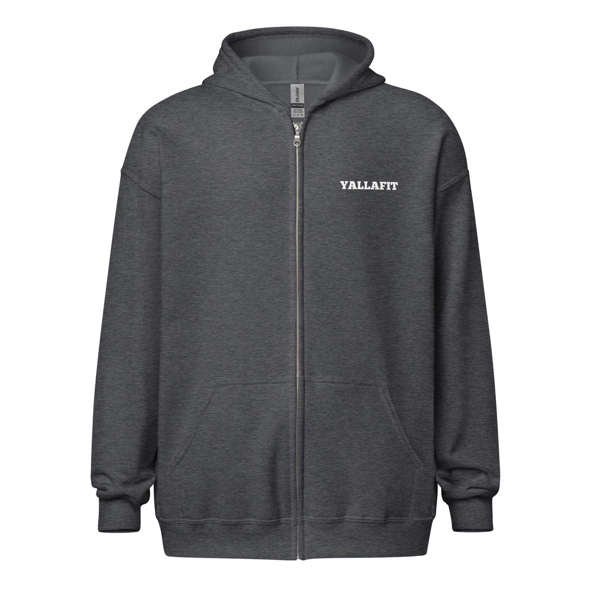 Unisex heavy blend zip hoodie- LGBTQ - Yallafit