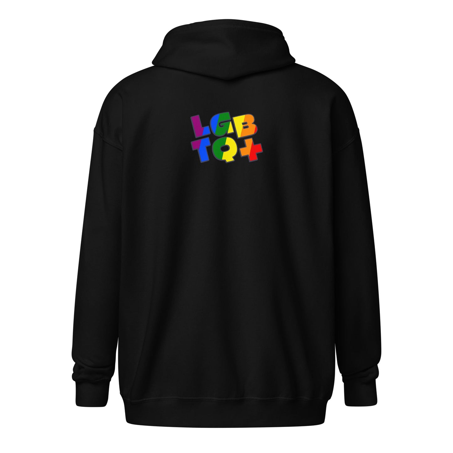 Unisex heavy blend zip hoodie - LGBTQ - Yallafit