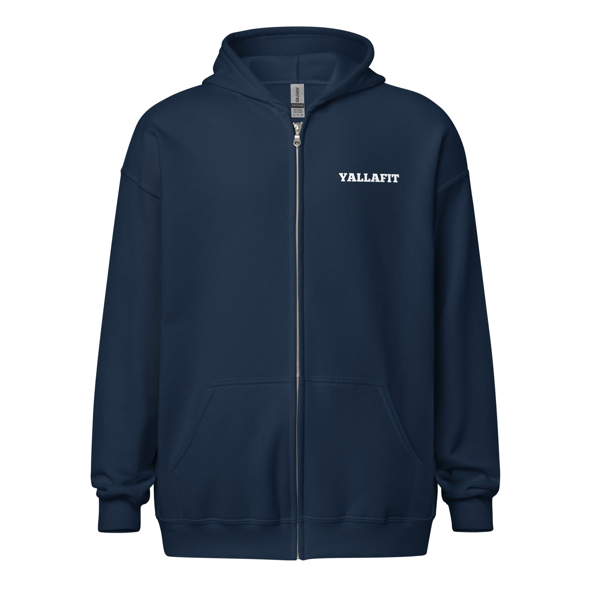 Unisex heavy blend zip hoodie - LGBTQ - Yallafit