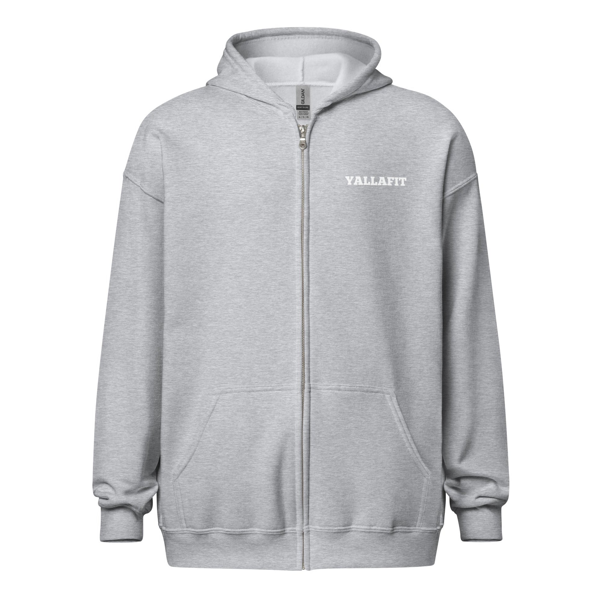 Unisex heavy blend zip hoodie - LGBTQ - Yallafit