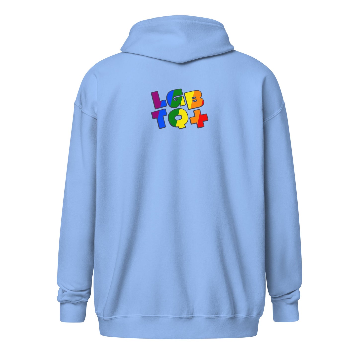 Unisex heavy blend zip hoodie - LGBTQ - Yallafit