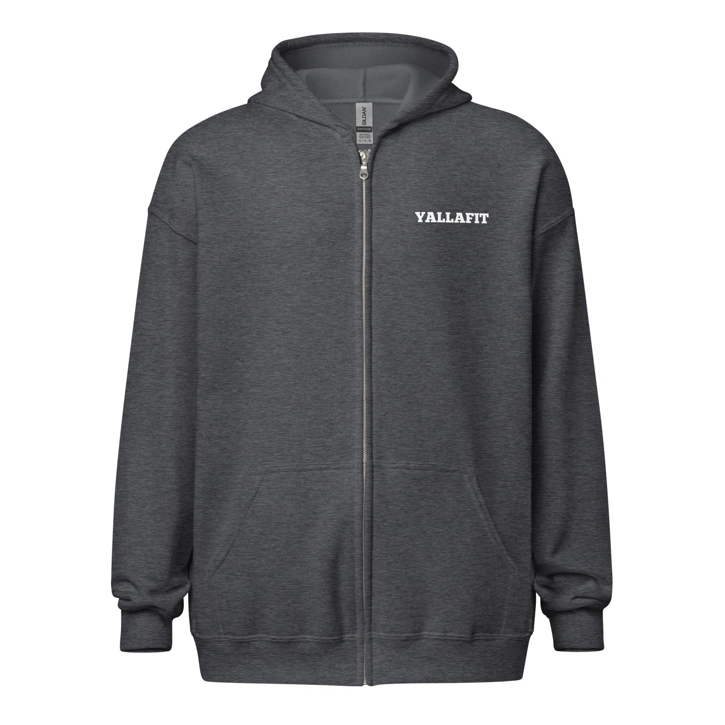 Unisex heavy blend zip hoodie - LGBTQ - Yallafit
