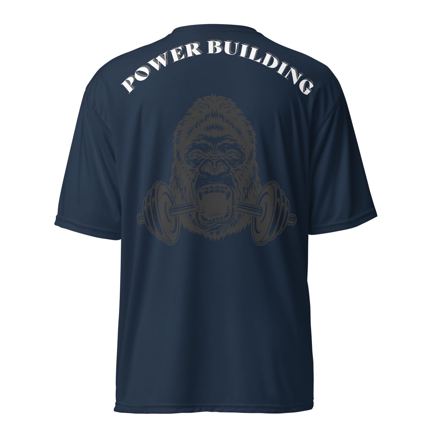 Unisex performance crew neck t-shirt POWER BUILDING - Yallafit