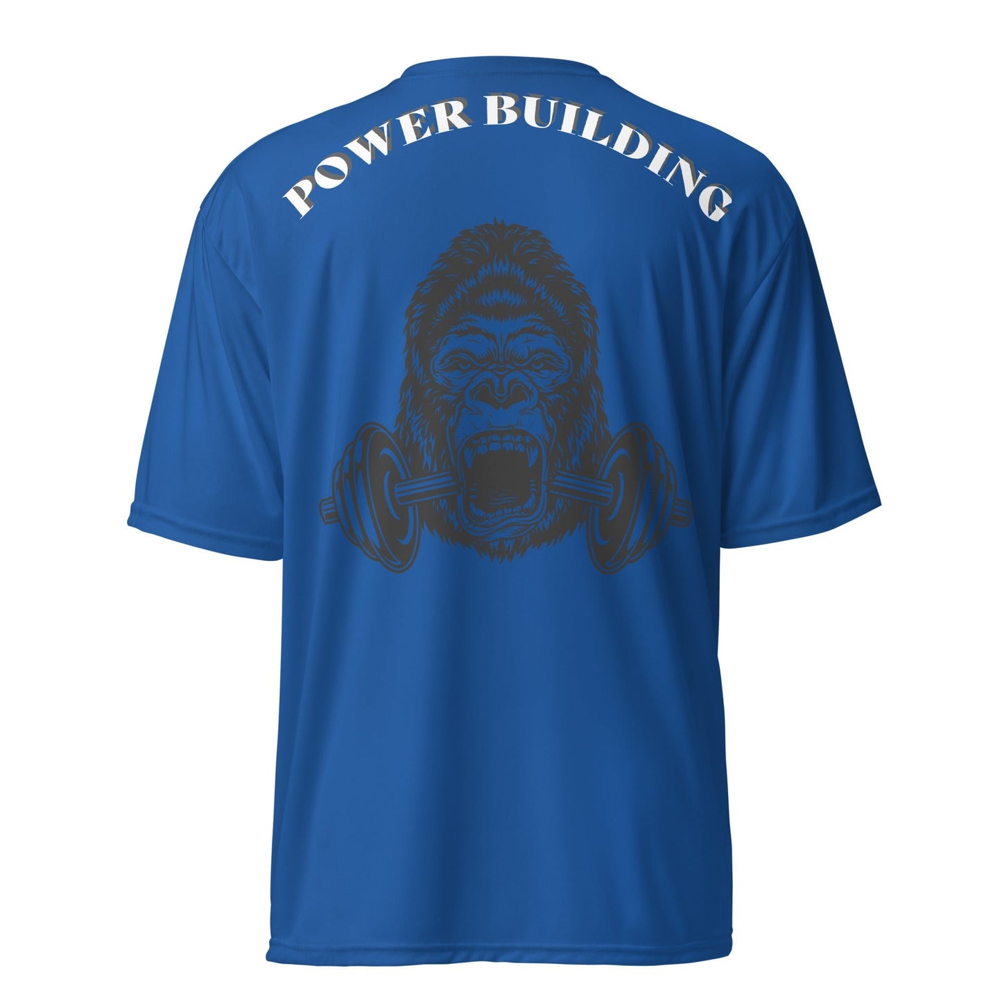 Unisex performance crew neck t-shirt POWER BUILDING - Yallafit