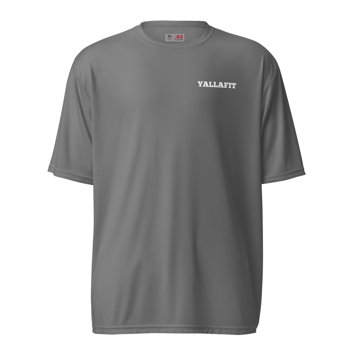 Unisex performance crew neck t-shirt - Yallafit