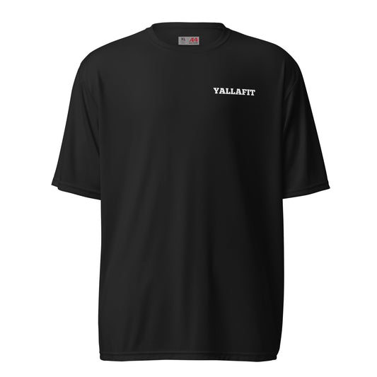 Unisex performance crew neck t-shirt - Yallafit