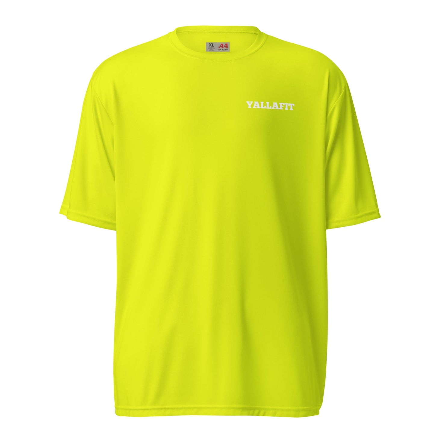 Unisex performance crew neck t-shirt - Yallafit