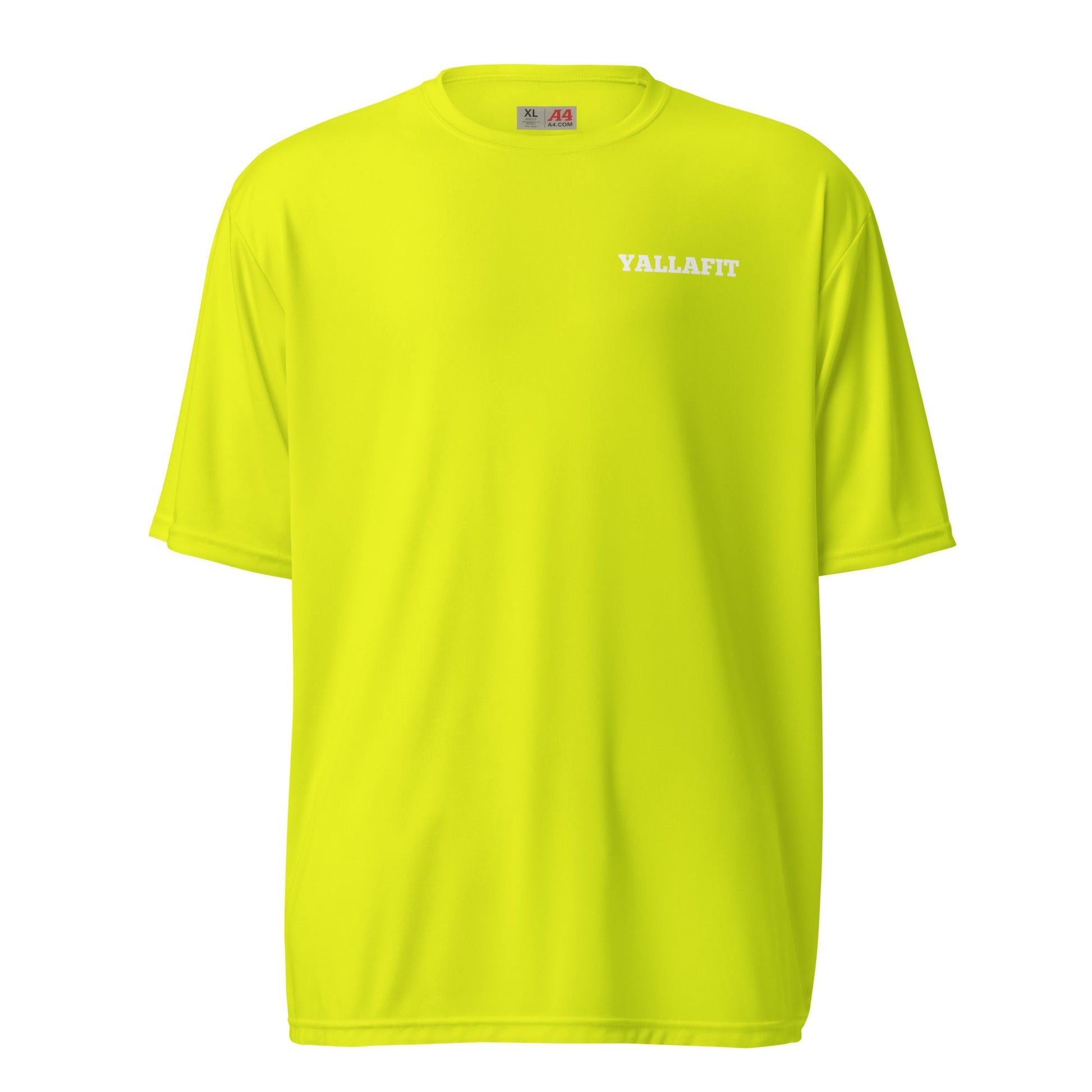 Unisex performance crew neck t-shirt - Yallafit