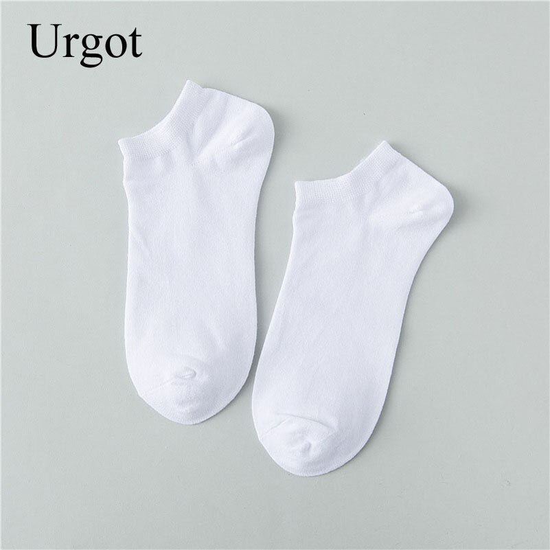 Urgot 3 Pairs/Lot Men Socks Cotton High Quality Casual Breathable Boat Socks Short Men Socks Summer Male Meias Calcetines Hombre - Yallafit