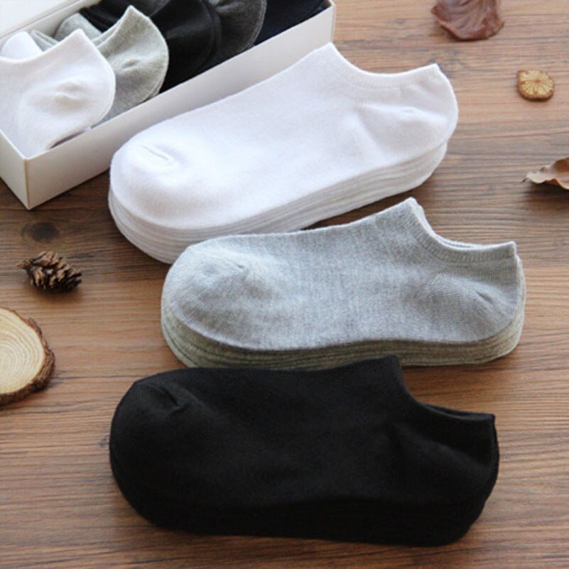 Urgot 3 Pairs/Lot Men Socks Cotton High Quality Casual Breathable Boat Socks Short Men Socks Summer Male Meias Calcetines Hombre - Yallafit